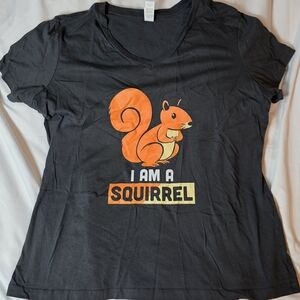 I'm a Squirrel Womans T-Shirt Size XL